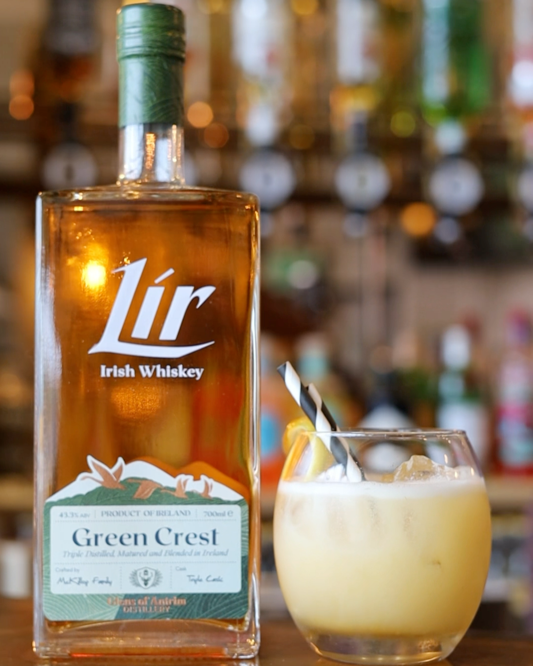 Apricot Whiskey Sour Cocktail 